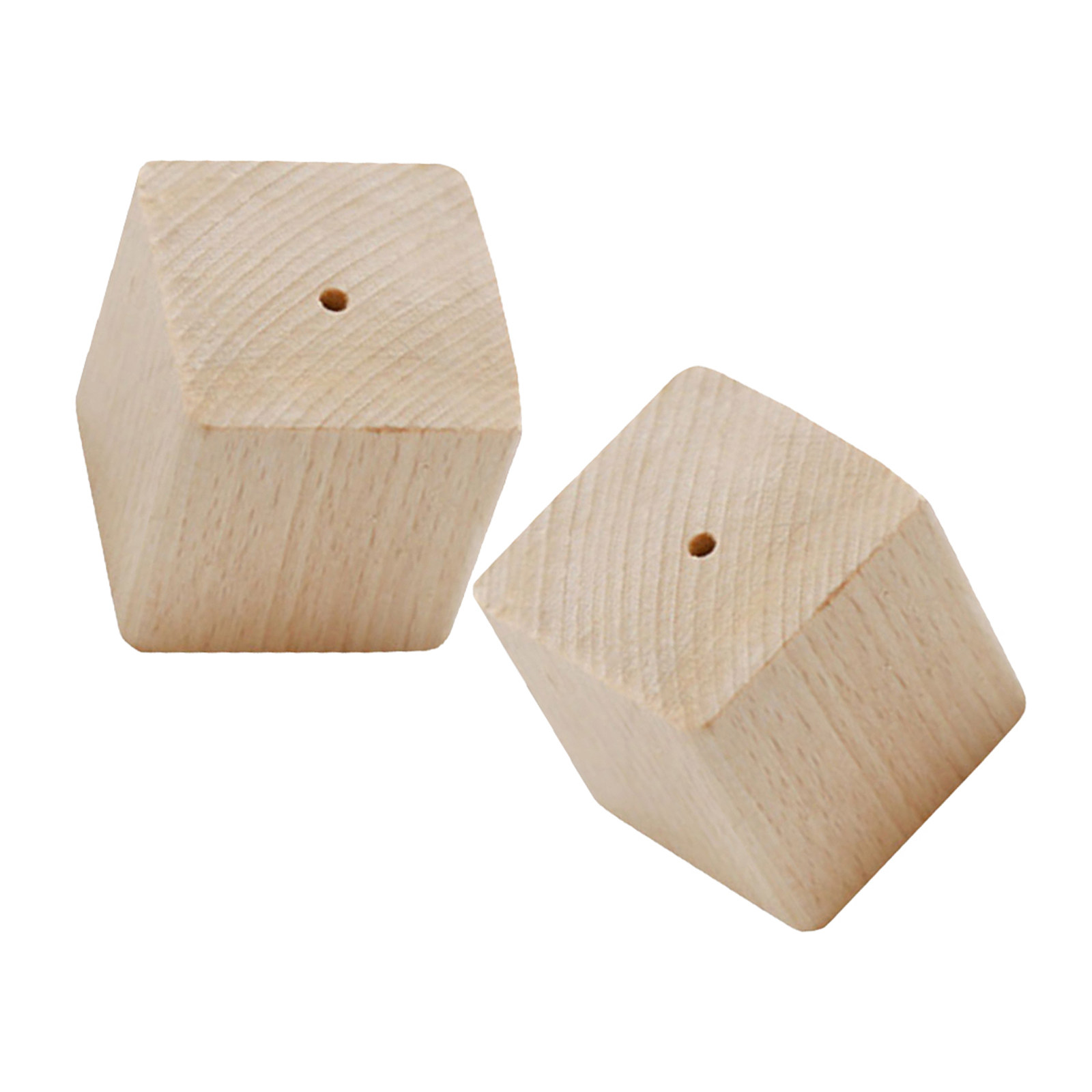 Kitchen Baking Tools - 2Pcs Wooden Flower Nail Stand Stable