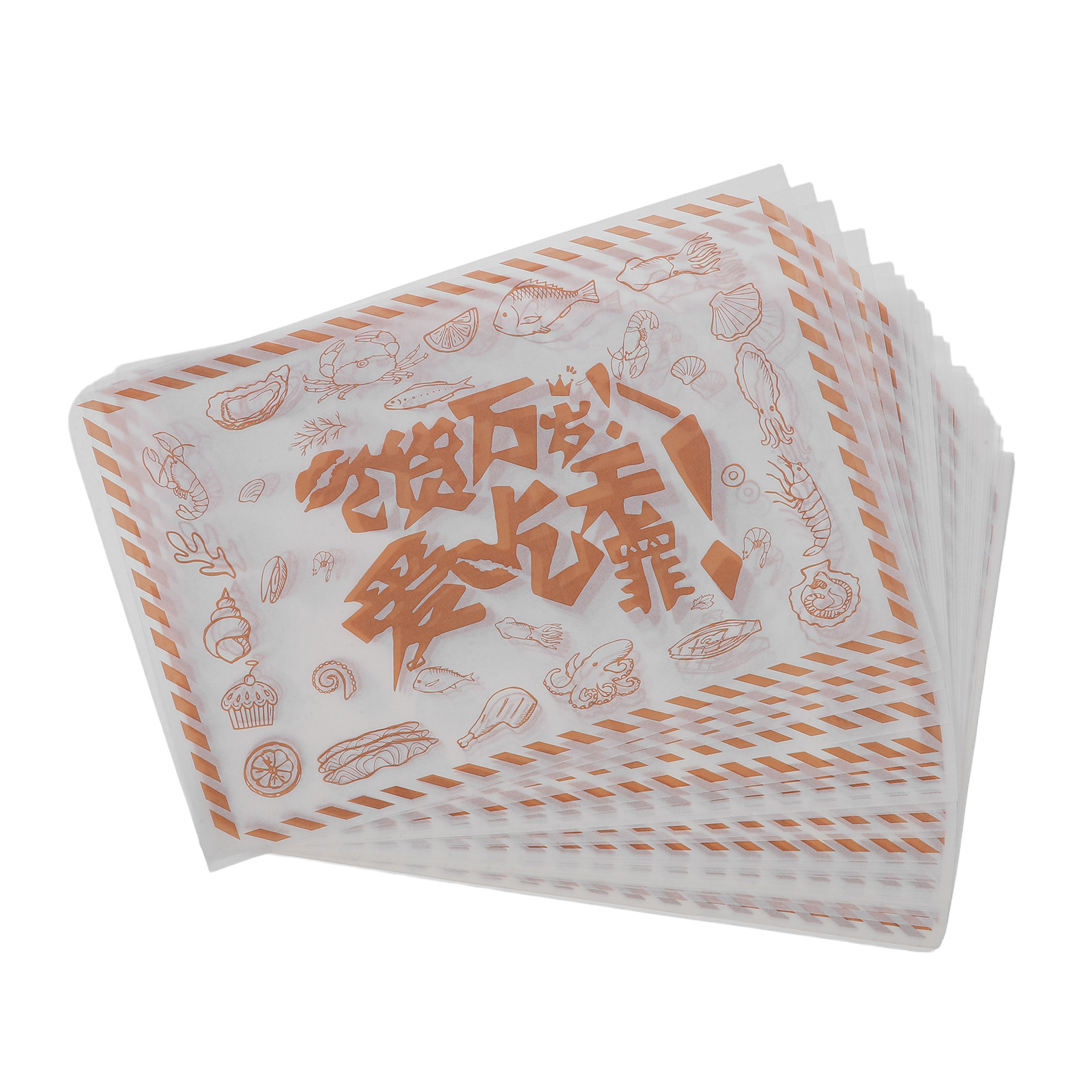 Kitchen Grade Baking Sheet - 500Pcs Food Grade Greaseproof Paper Sheets
