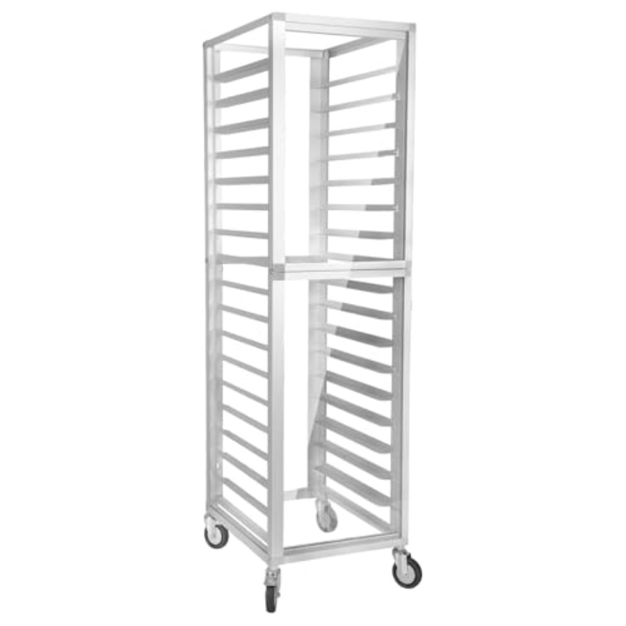 Kitchen Baking Rack - Commercial kitchen bun racks: 18-tier heavy-duty
