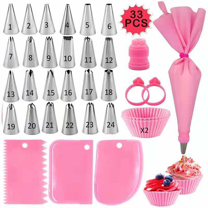 Kitchen Set Bakery - Nozzle piping cake decorating tools Confectionery