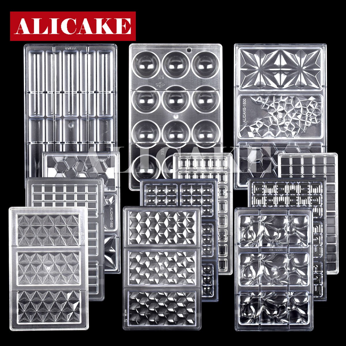 Kitchen Appliances For Baking - Chocolate Mould Polycarbonate Candy Chocolate Bar