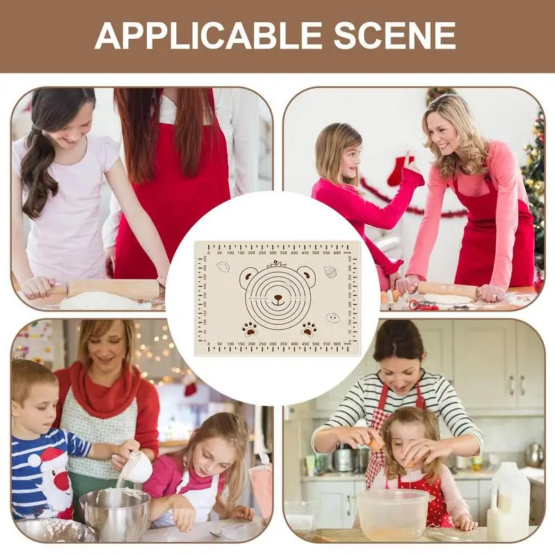 70*50cm Silicone Pad Baking Ma - Kitchen Grade Baking Sheet avaliação e preço