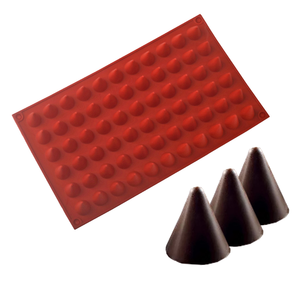 66-Cells Cone Chocolate Baking - Kitchen Appliances For Baking avaliação e preço