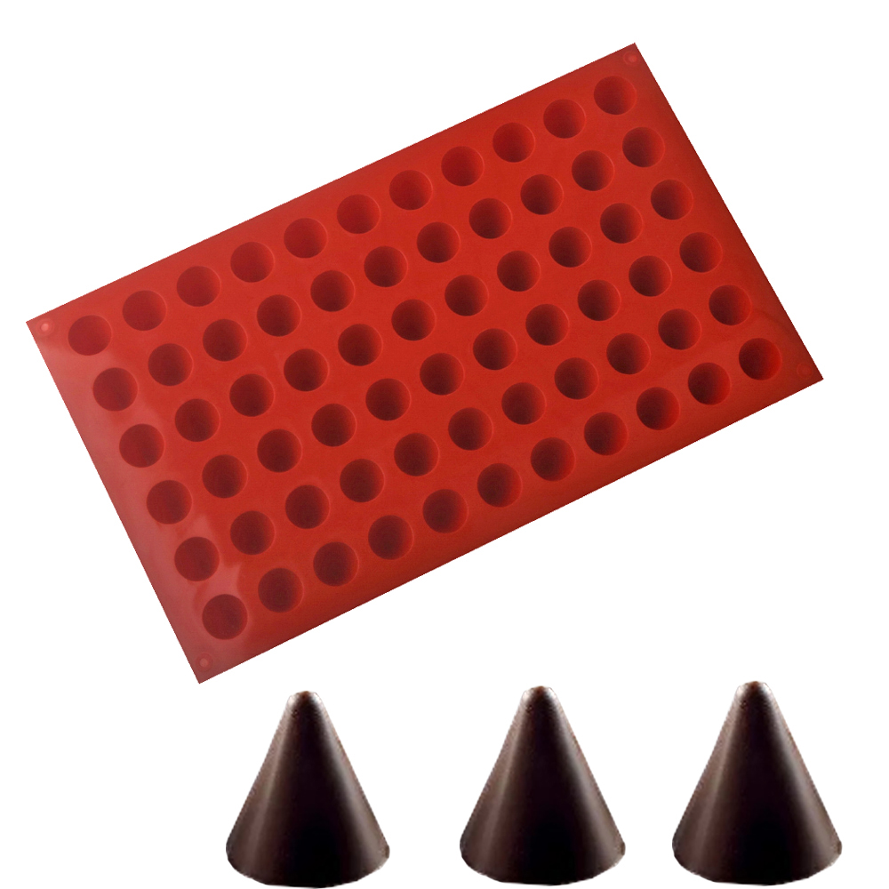 66-Cells Cone Chocolate Baking - Kitchen Appliances For Baking avaliação e preço