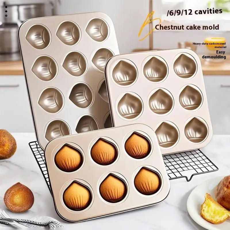 Hot Sale 1Pcs 6/9 Cavity Chest - Kitchen Baking Pans For Sale avaliação e preço