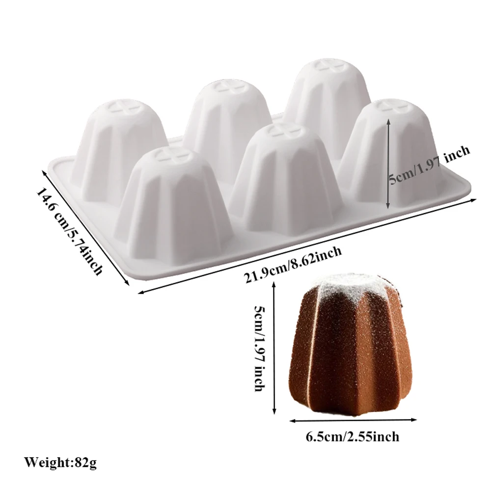 6-Cell 8-Corner Pandolo Shaped - Kitchen Baking Corner avaliação e preço