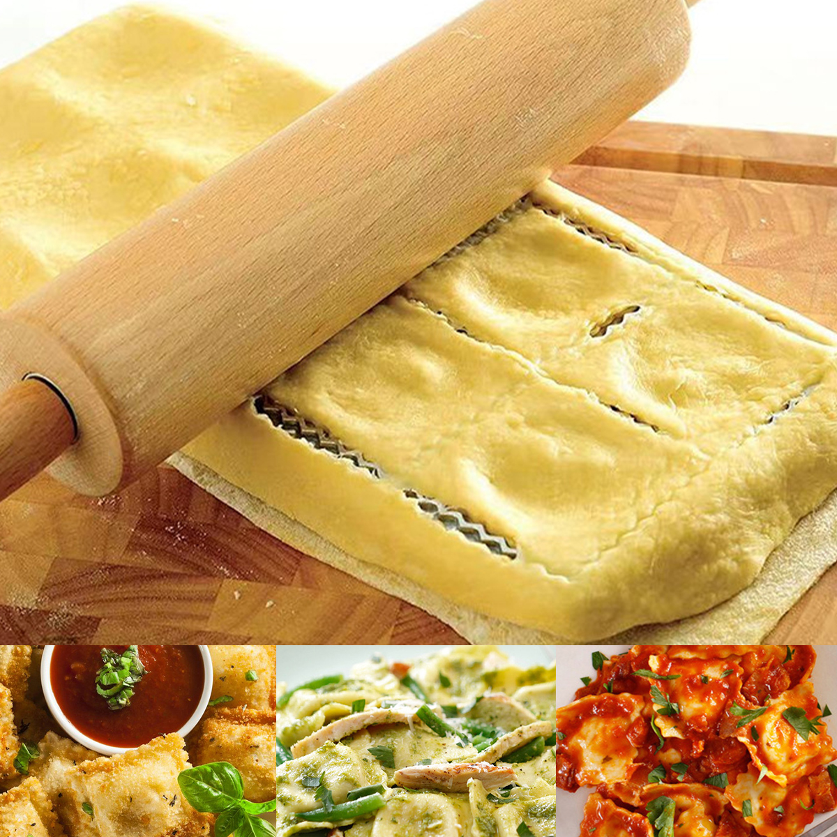 Ravioli Maker Press 10/12 Hole - Kitchenaid Baking Set avaliação e preço