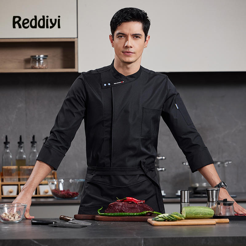 Chef Uniform 3-piece Set Whole - Kitchen Set Bakery avaliação e preço