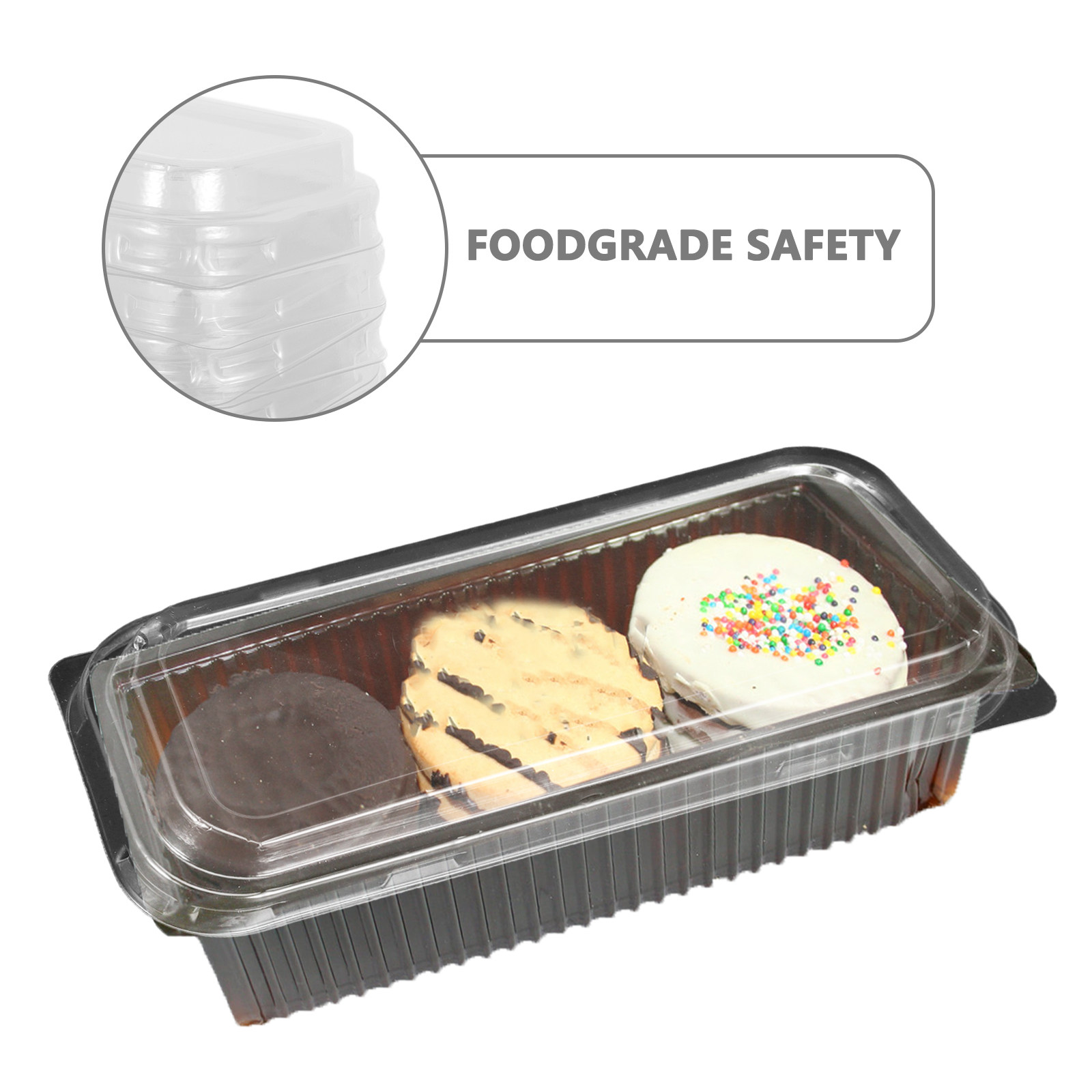 50Pcs Plastic Loaf Baking Lids - Kitchen Baking Tools avaliação e preço