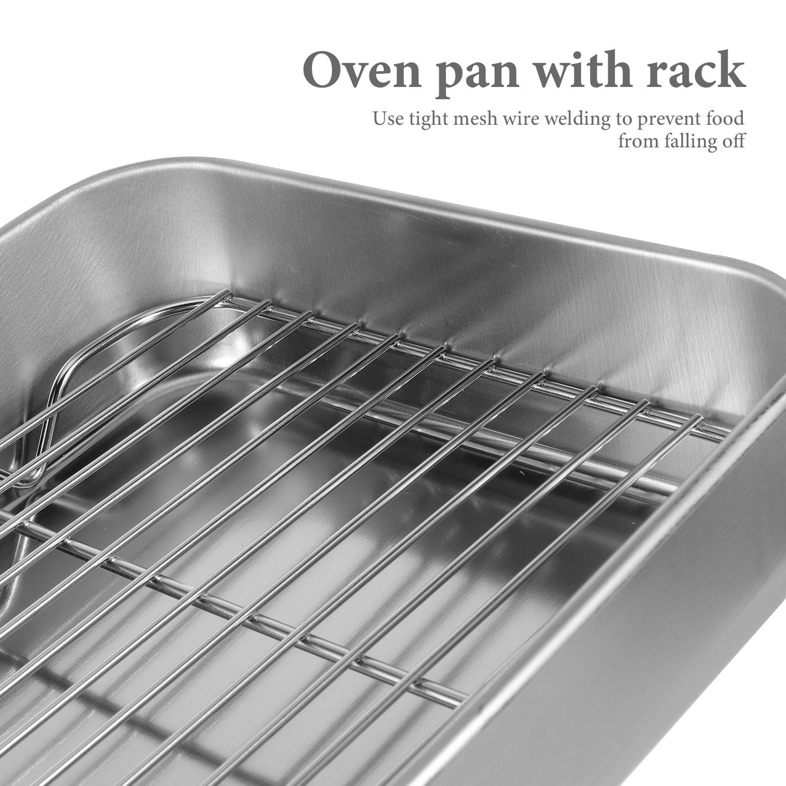 1Set Food Grade Stainless Stee - Kitchen Grade Baking Sheet avaliação e preço