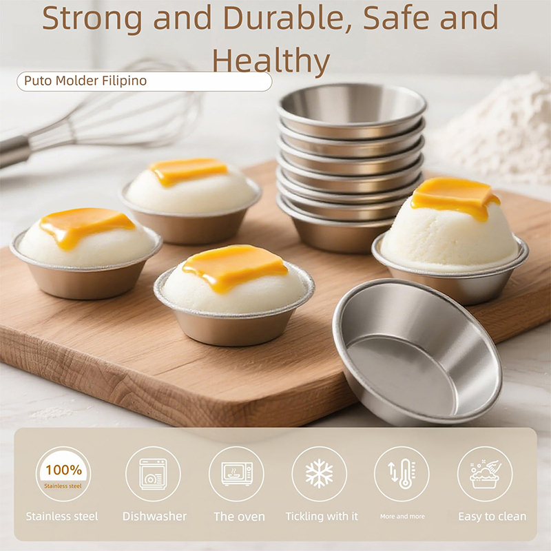 Hot Sale 10pcs Puto Cup Cake M - Kitchen Baking Pans For Sale avaliação e preço