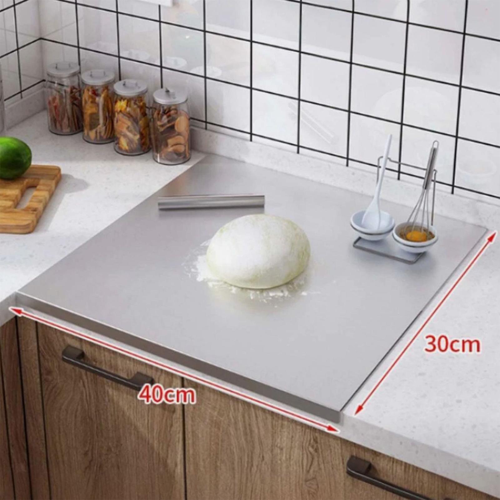 Stainless Steel Cutting Board  - Kitchen Baking Tools avaliação e preço