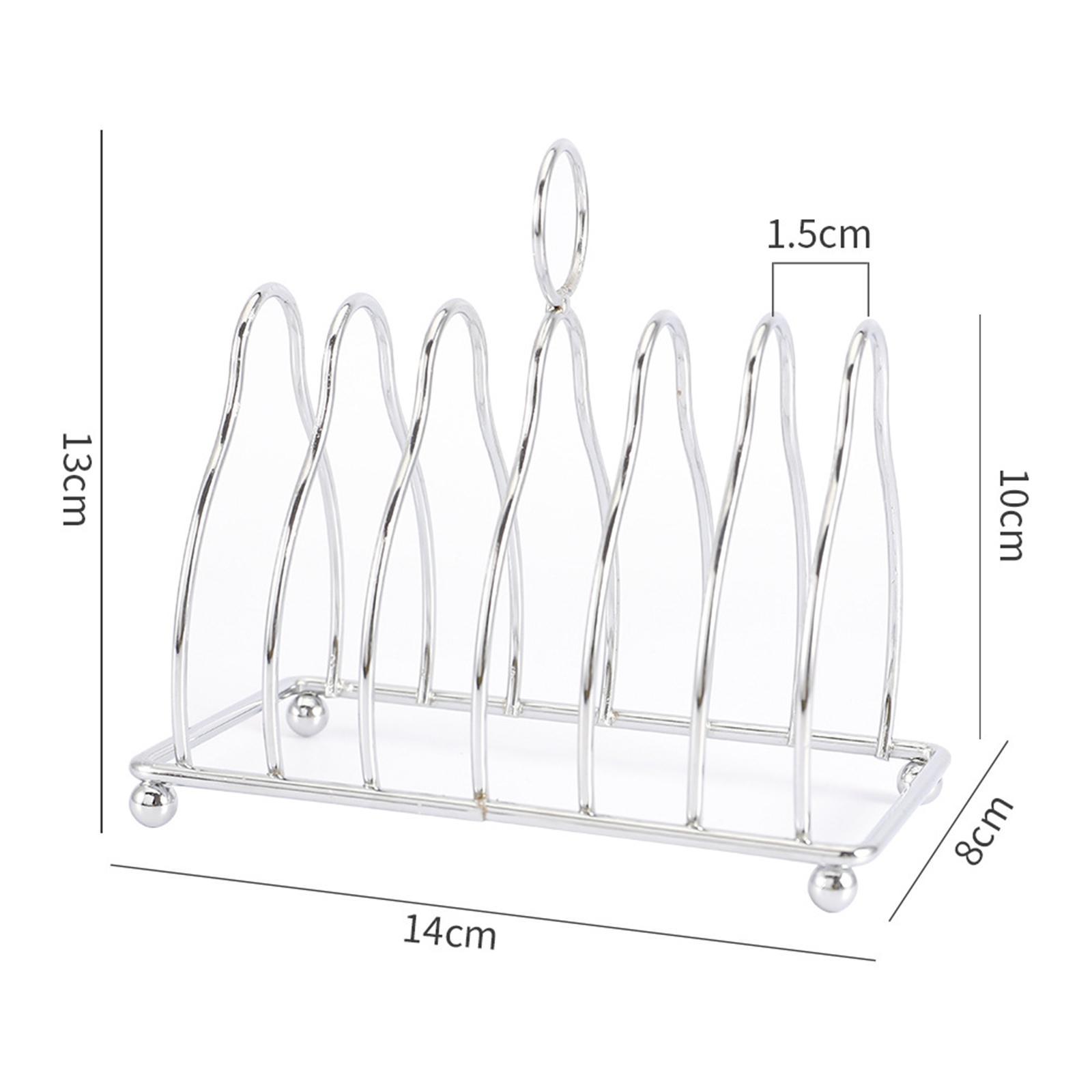 Stainless Steel Toast Stand 6  - Kitchen Baking Corner avaliação e preço