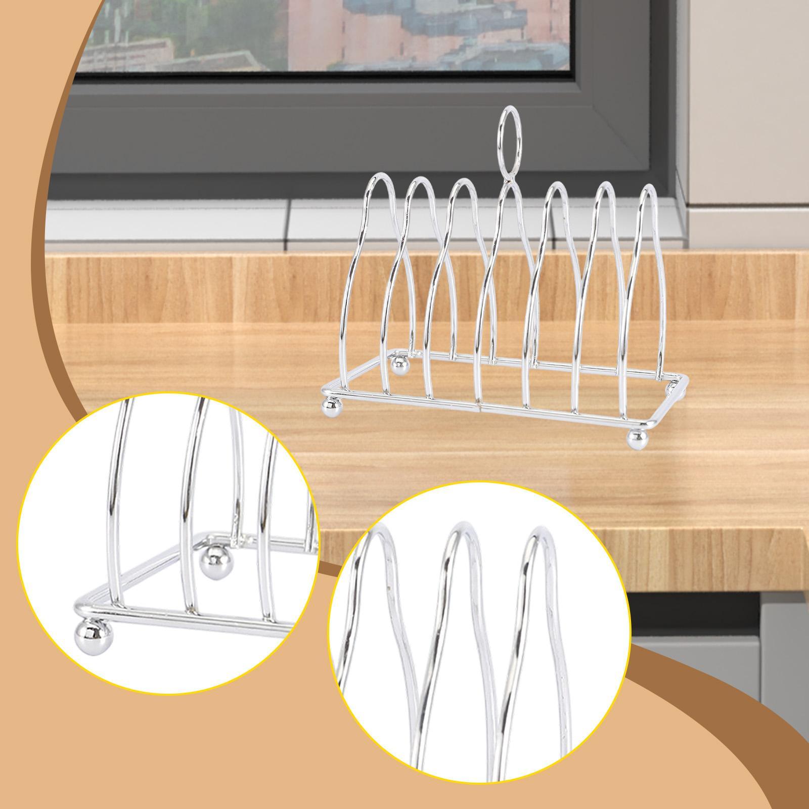 Stainless Steel Toast Stand 6  - Kitchen Baking Corner avaliação e preço