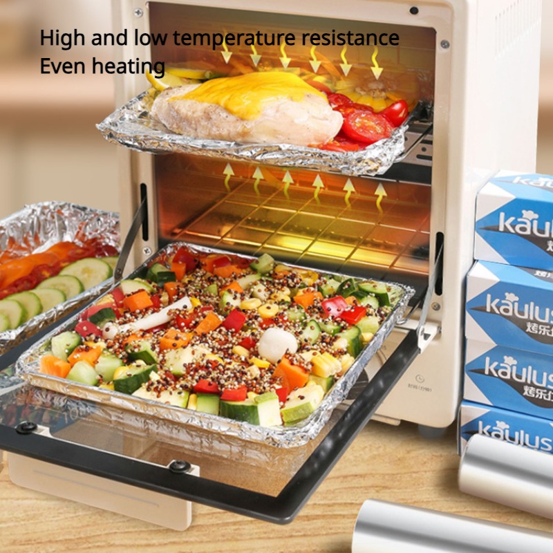 Zackoo 10/20/40M Aluminium Foi - Kitchen Paper For Baking avaliação e preço