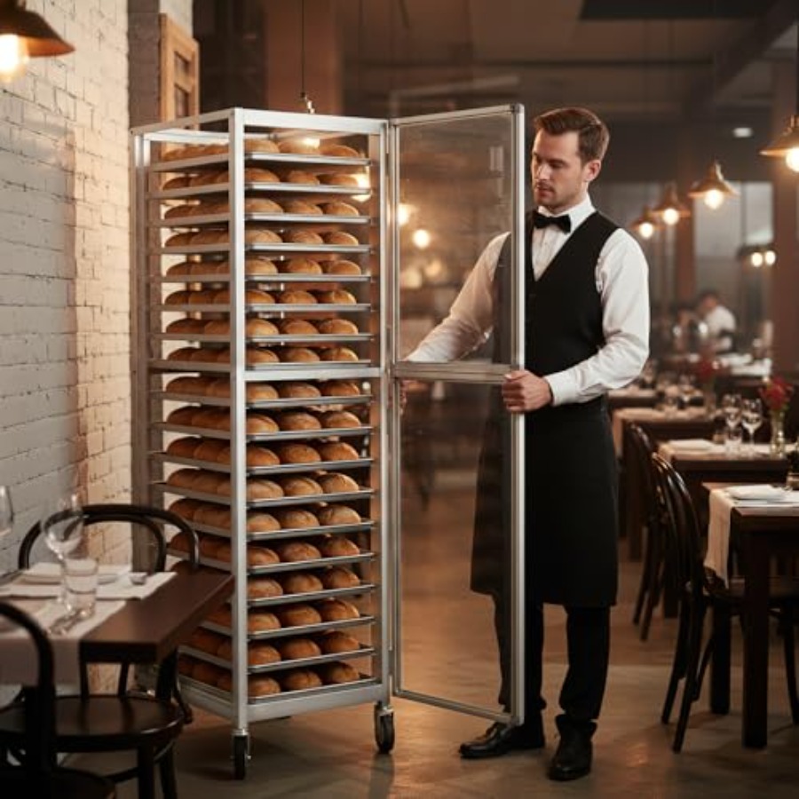 Commercial kitchen bun racks:  - Kitchen Baking Rack avaliação e preço