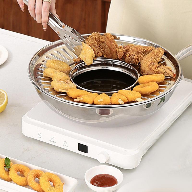 Fried Food Draining Rack Stain - Kitchen Baking Rack avaliação e preço