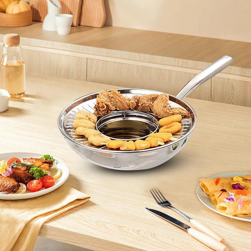 Fried Food Draining Rack Stain - Kitchen Baking Rack avaliação e preço
