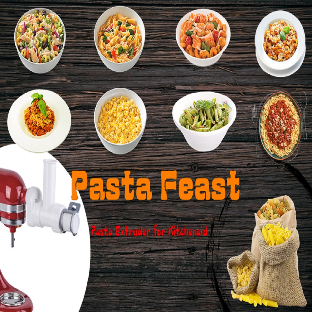 6 IN 1 Pasta Attachment for Ki - Kitchenaid Baking Set avaliação e preço