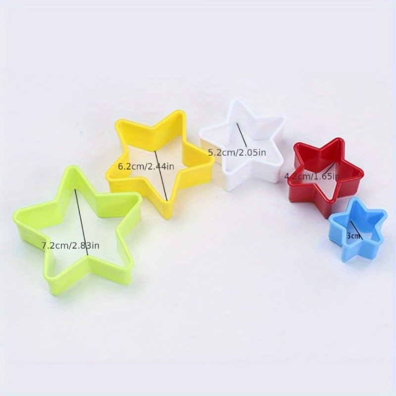 1/2/3PCS Star Shaped Cookie Cu - Kitchen Appliances For Baking avaliação e preço