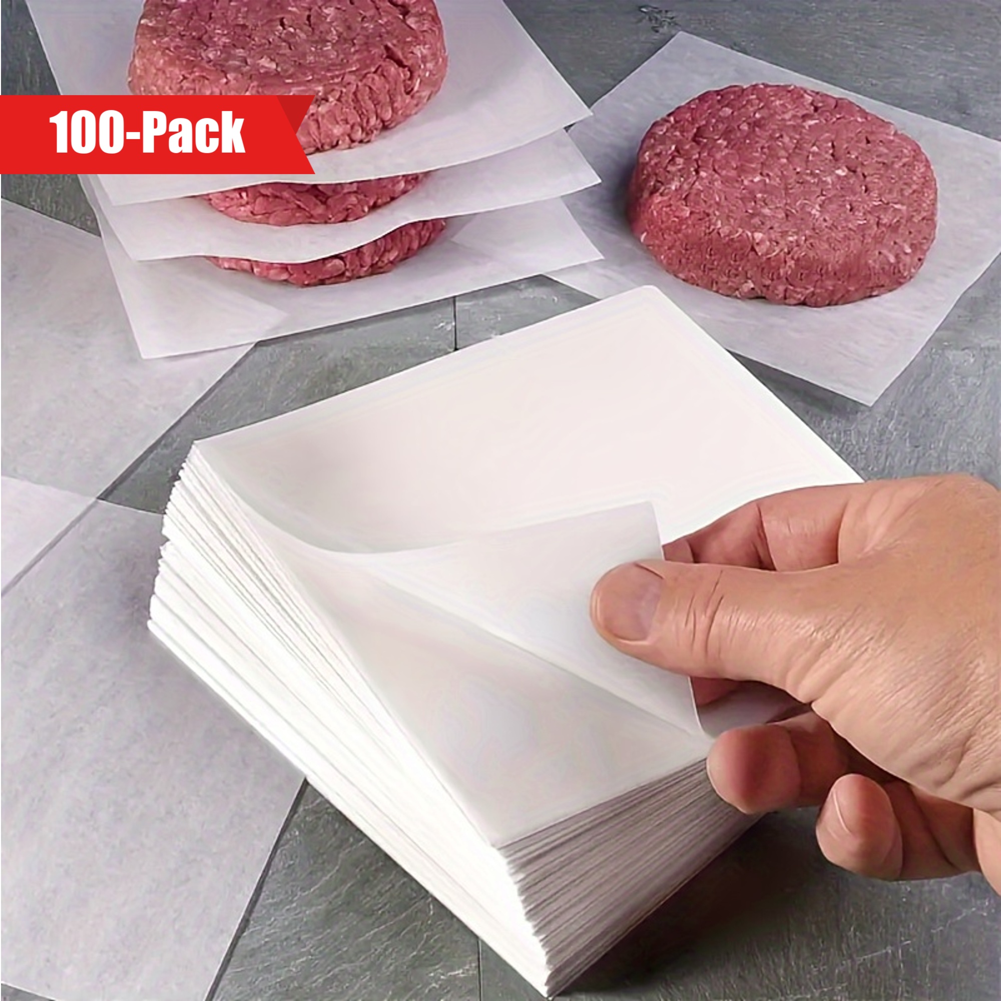 100Pcs Food Grade Non Stick Bu - Kitchen Grade Baking Sheet avaliação e preço