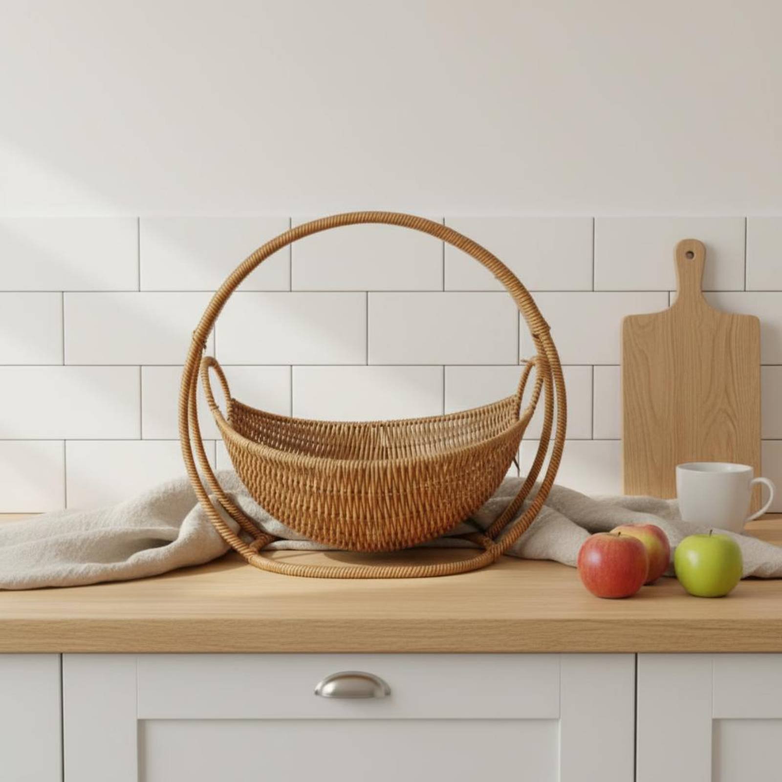 Cradle Design Bread Basket Han - Kitchen Baking Tools avaliação e preço