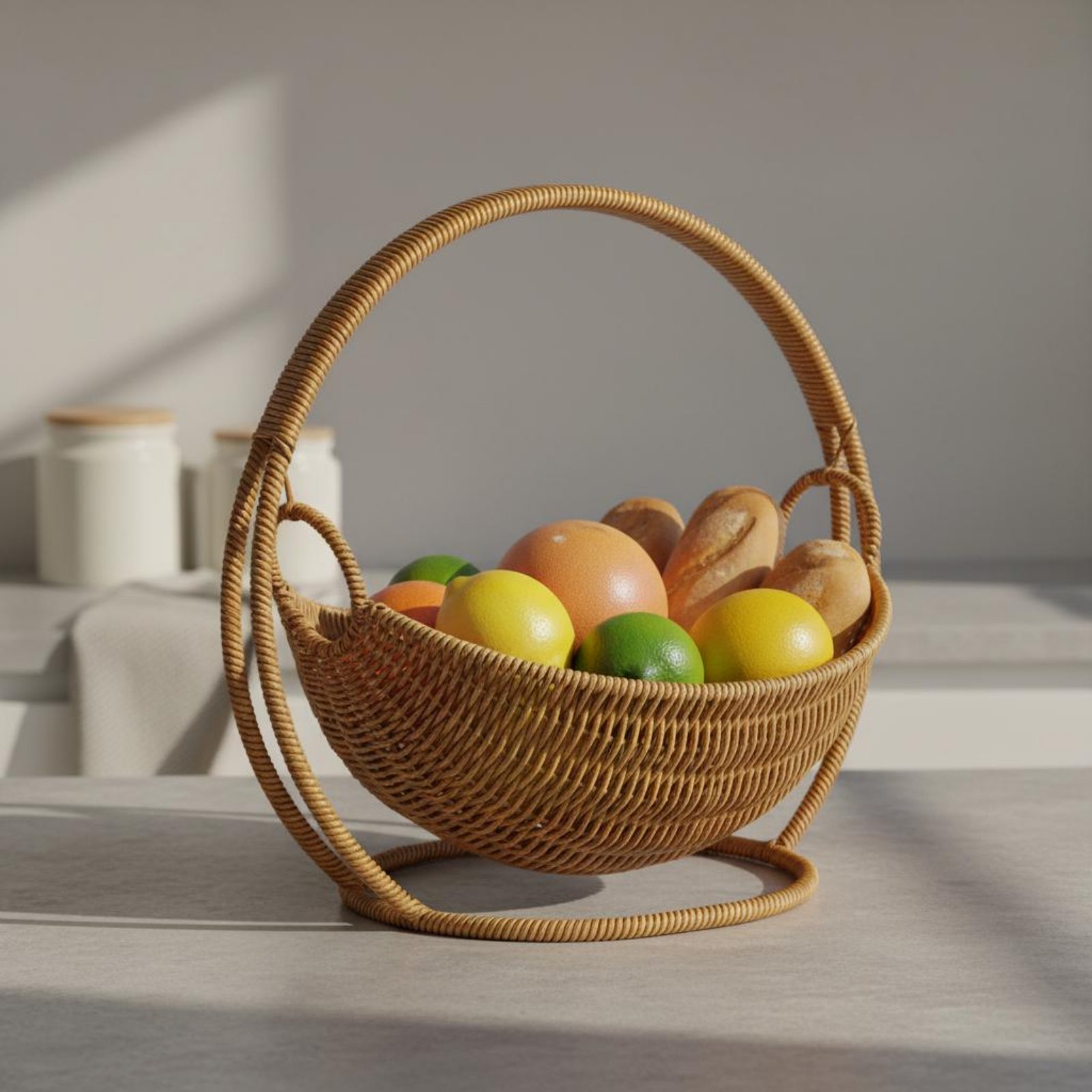 Cradle Design Bread Basket Han - Kitchen Baking Tools avaliação e preço