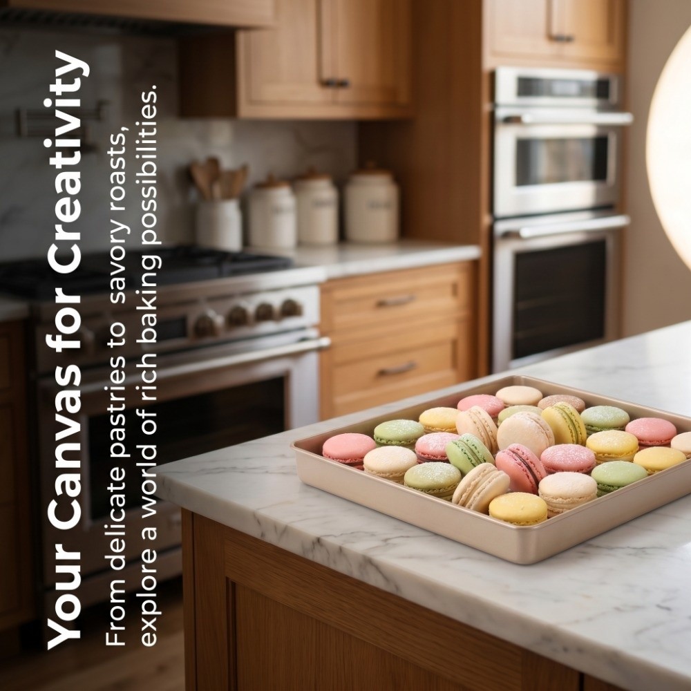 Thick Carbon Steell Sheet Pan  - Kitchen Grade Baking Sheet avaliação e preço