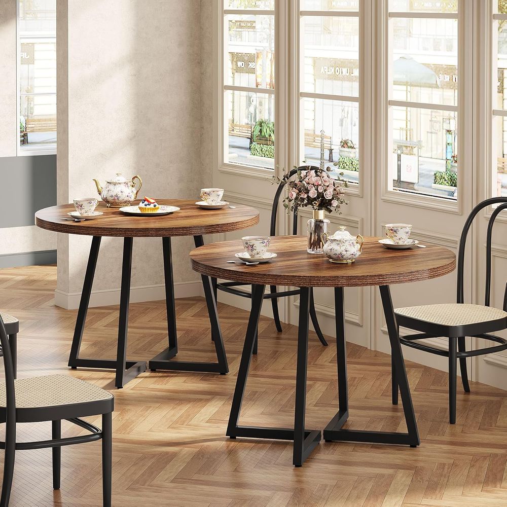Heavy-Duty 4-Seat Dining Table - Kitchen Set Bakery avaliação e preço