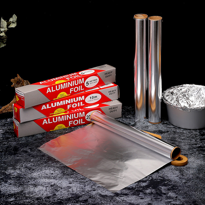 BBQ Aluminum Foil Oven Home Ec - Kitchen Paper For Baking avaliação e preço