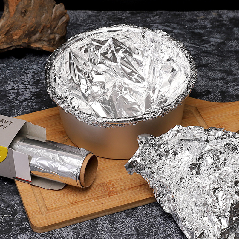 BBQ Aluminum Foil Oven Home Ec - Kitchen Paper For Baking avaliação e preço