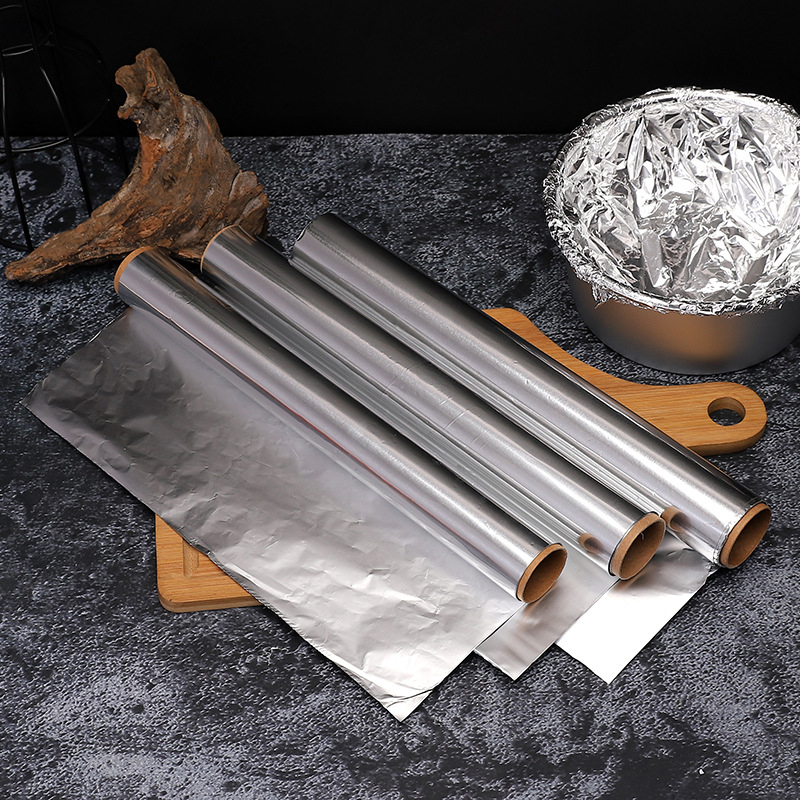 BBQ Aluminum Foil Oven Home Ec - Kitchen Paper For Baking avaliação e preço