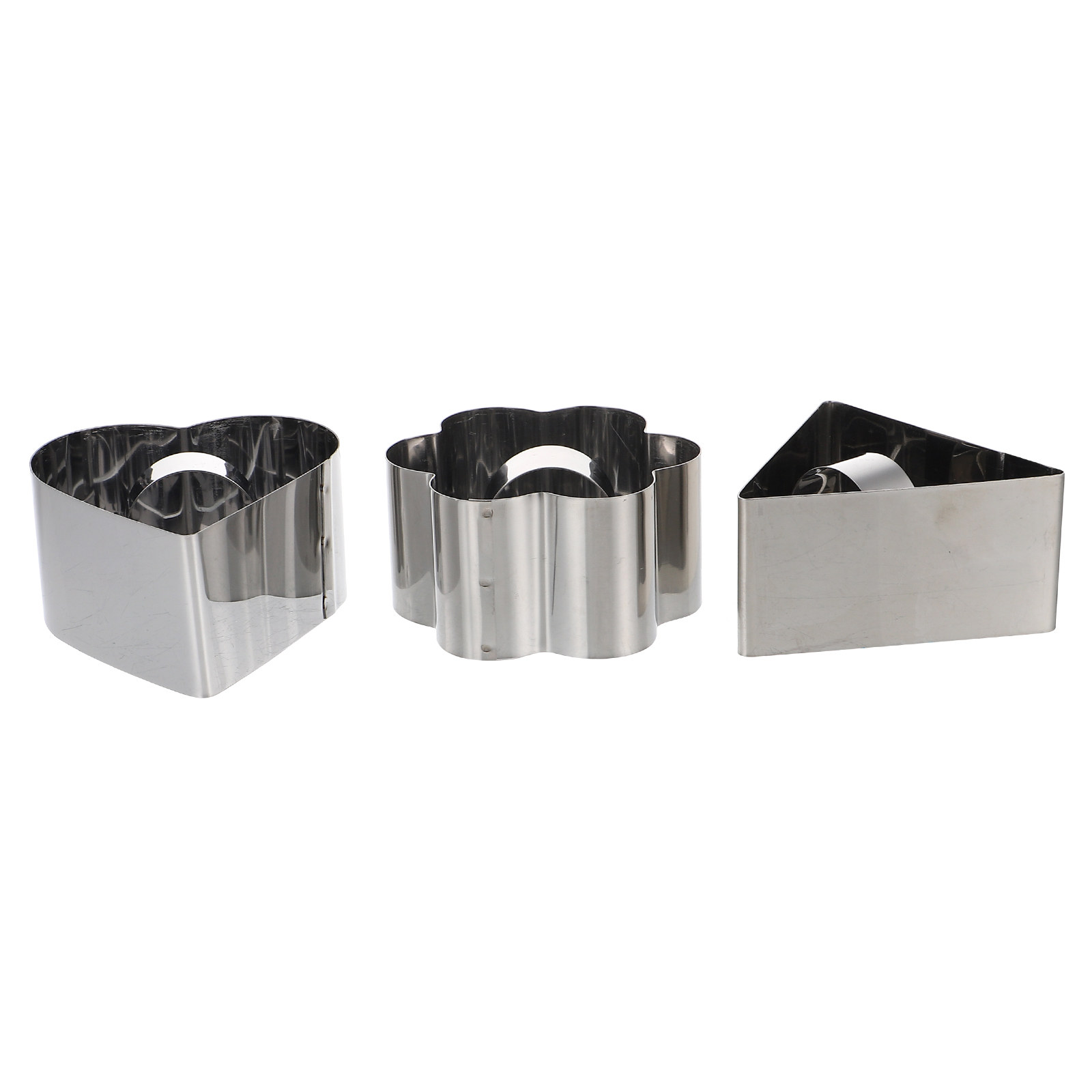 3Sets Stainless Steel Cookie M - Baking Kitchen Diy avaliação e preço