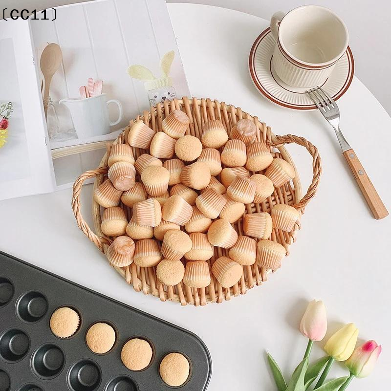 48 Holes Round Muffin Cake Pan - Kitchen Baking Tools avaliação e preço