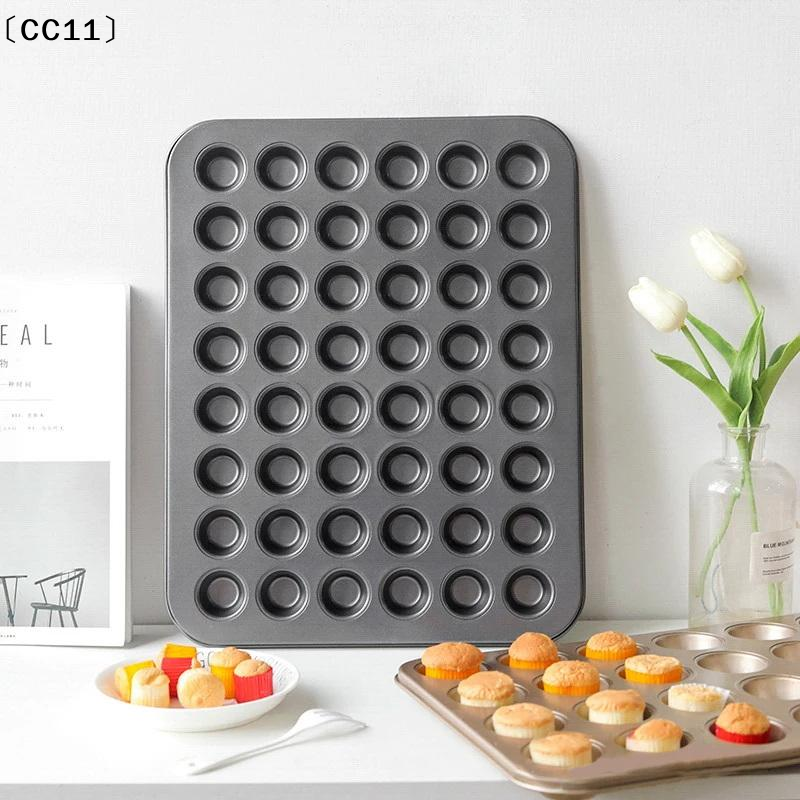 48 Holes Round Muffin Cake Pan - Kitchen Baking Tools avaliação e preço