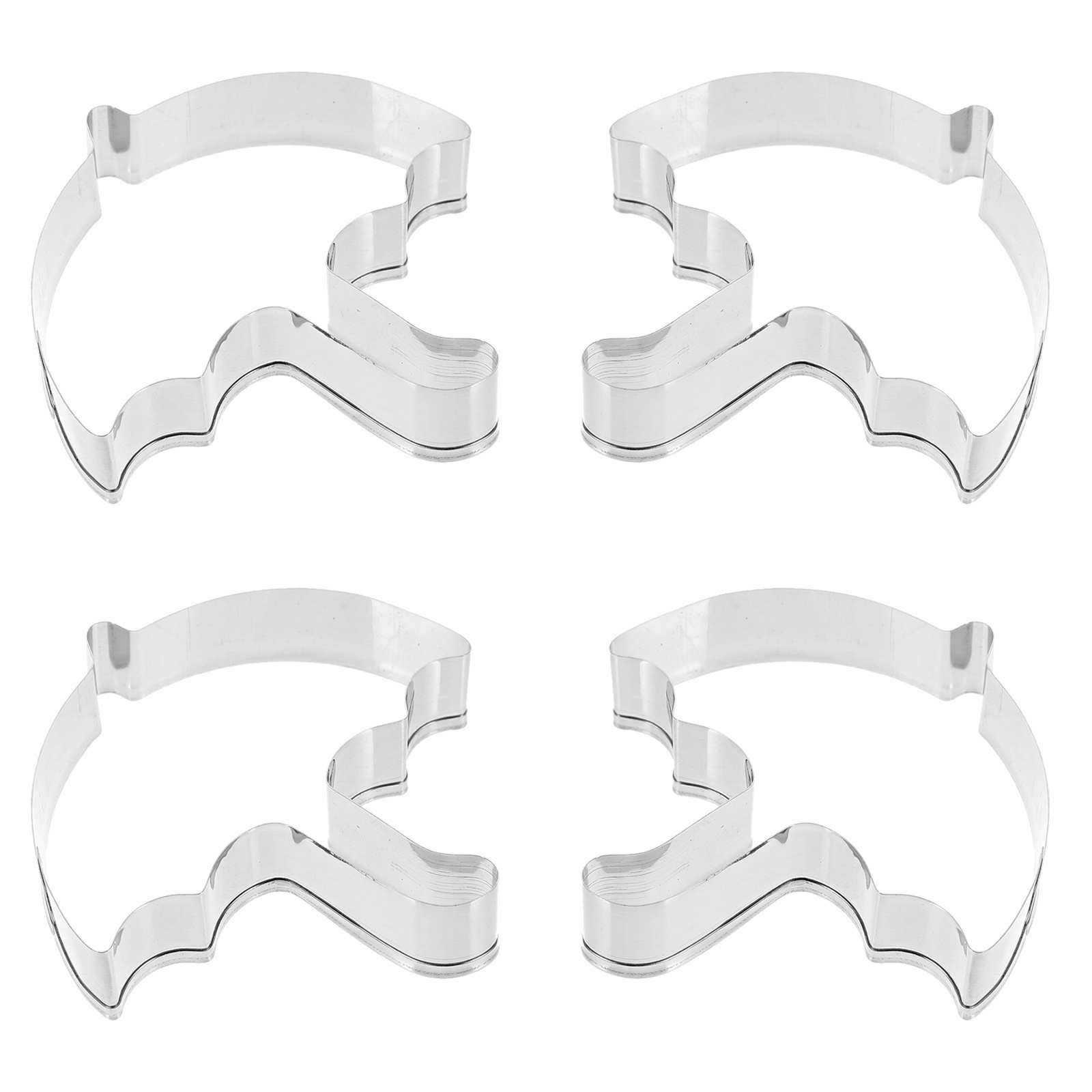 4Pcs Umbrella Design Stainless - Baking Kitchen Diy avaliação e preço
