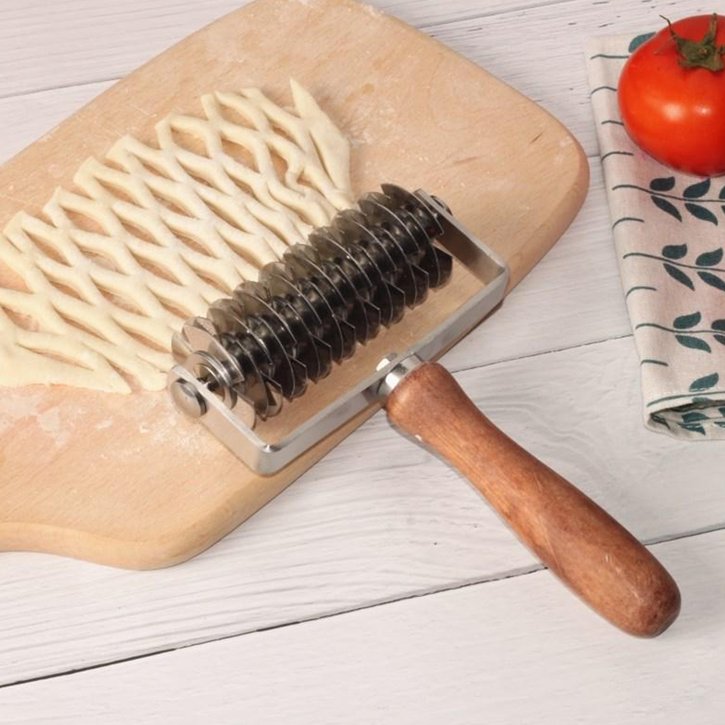 Pastry Roller Slicer Stainless - Kitchen Set Bakery avaliação e preço