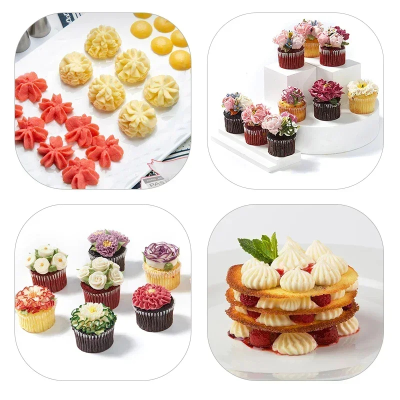 1/2/3/4Set Pastry Bag And Stai - Kitchen Set Bakery avaliação e preço