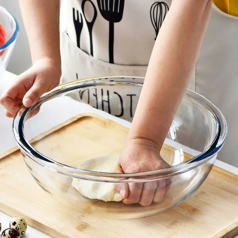 Glass Ice Cream Kitchen Bowls  - Kitchenaid Baking Set avaliação e preço