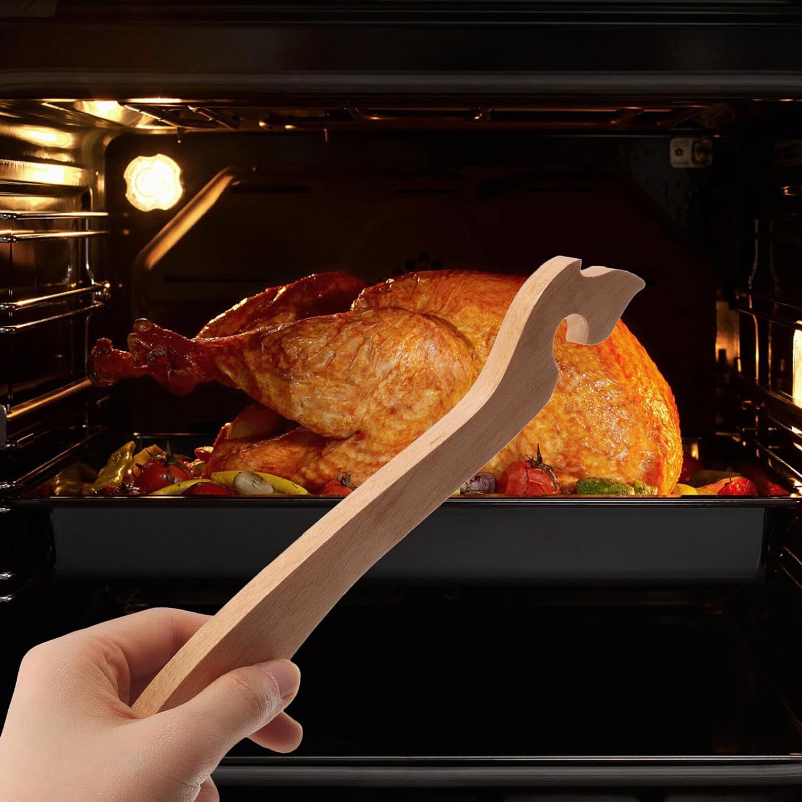 Wooden Long Handle Oven Rack P - Kitchen Baking Rack avaliação e preço