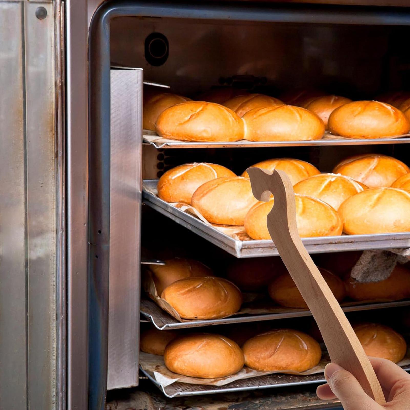 Wooden Long Handle Oven Rack P - Kitchen Baking Rack avaliação e preço