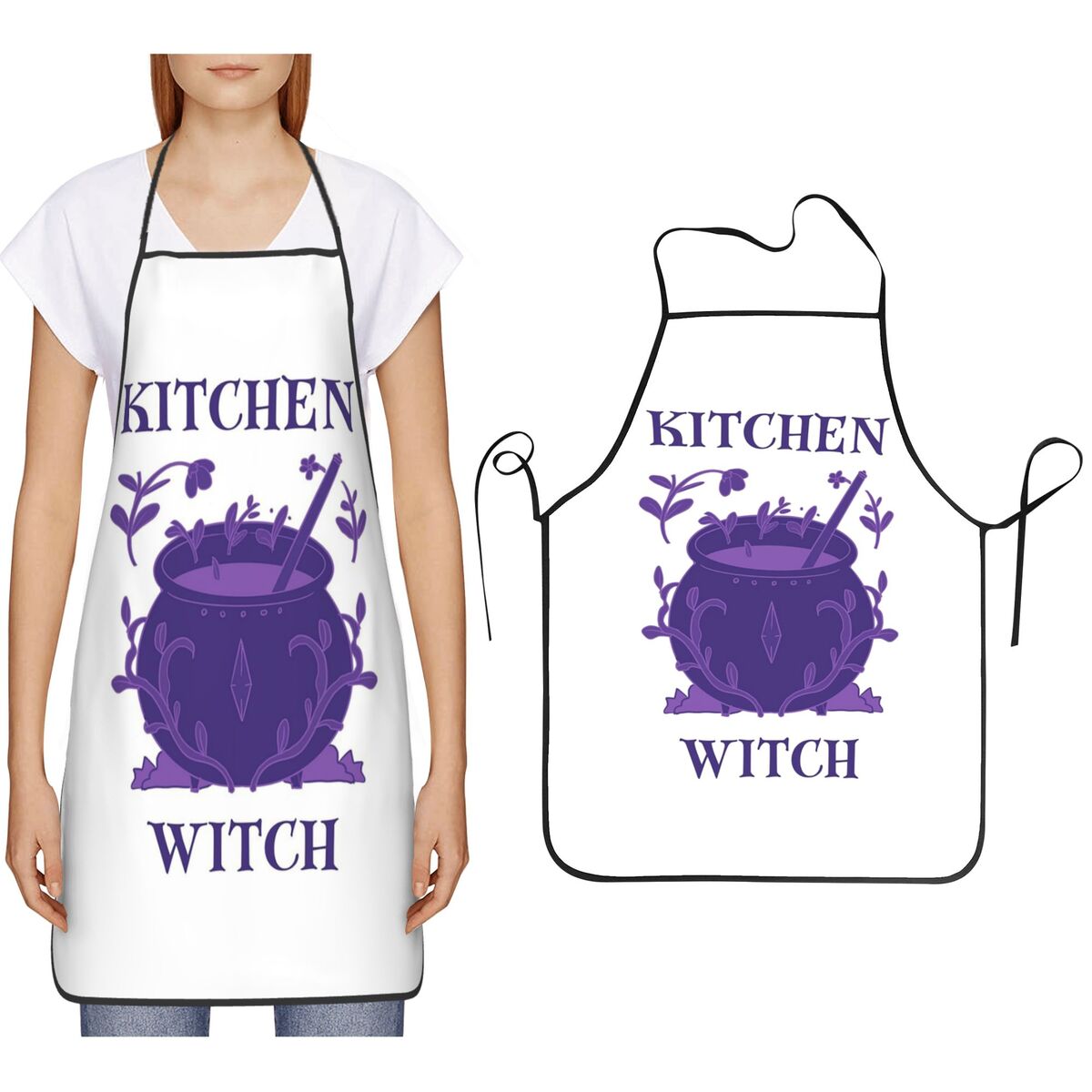 Kitchen Witch Purple Cauldron  - Kitchen Witch Baking avaliação e preço