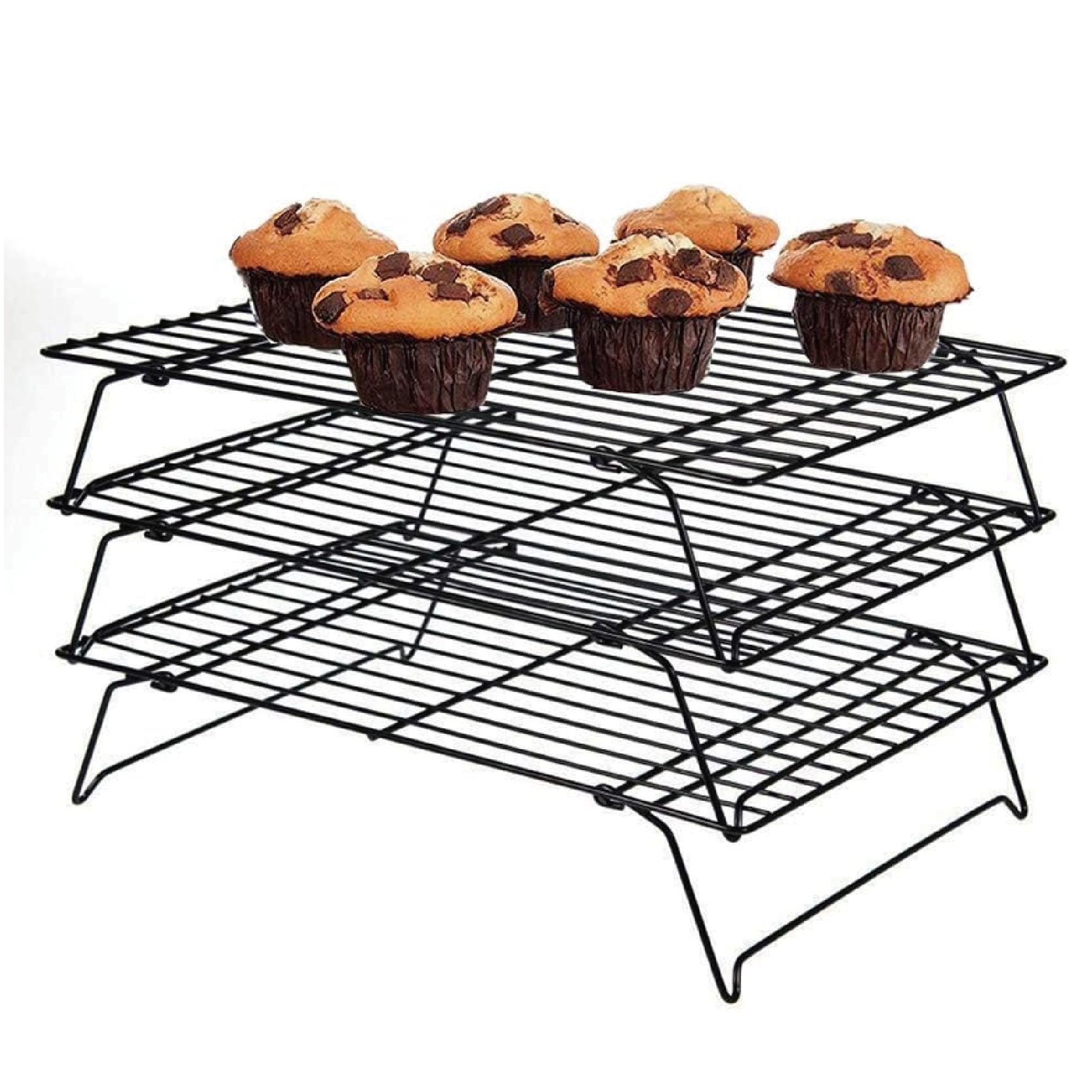 3-Tier Cooling Racks, Stackabl - Kitchen Baking Rack avaliação e preço