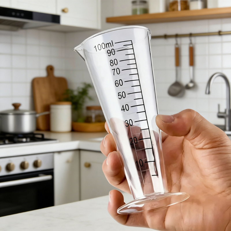 1pc 100ml Plastic Measuring Cu - Kitchen Baking Tools avaliação e preço