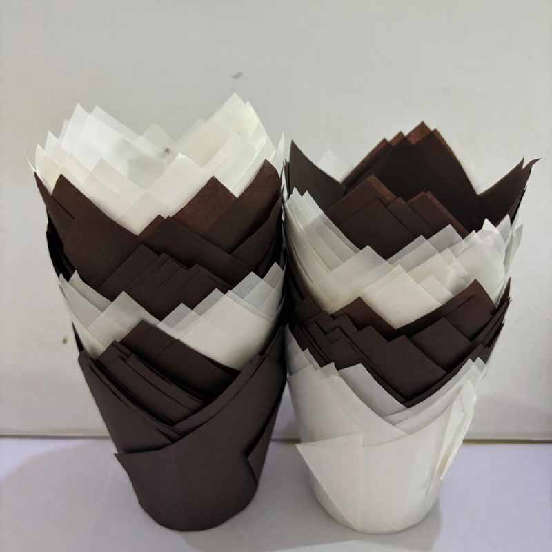 50Pcs/100Pcs/200Pcs Tulip Cake - Kitchen Paper For Baking avaliação e preço
