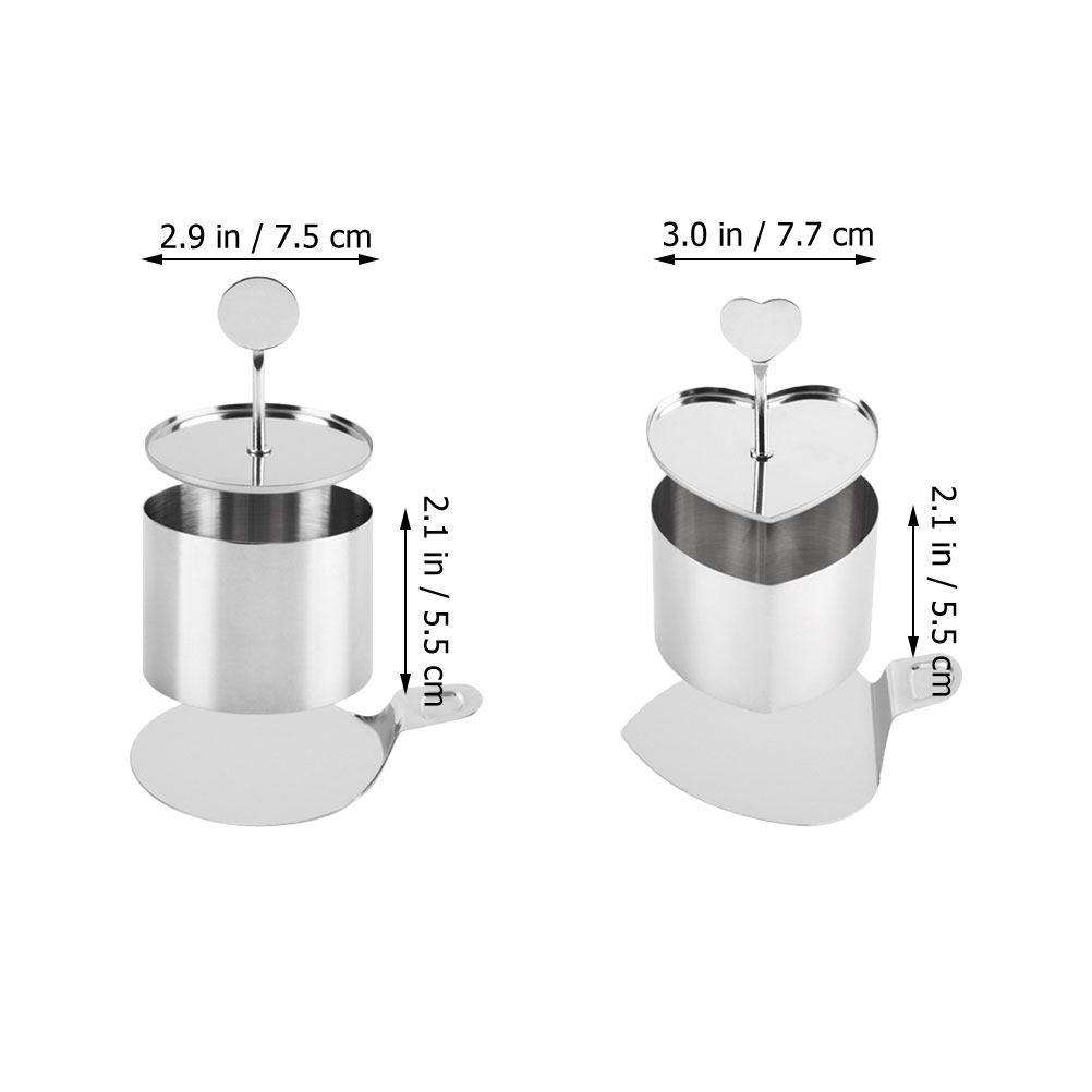 2Sets Food Grade Stainless Ste - Baking Kitchen Diy avaliação e preço