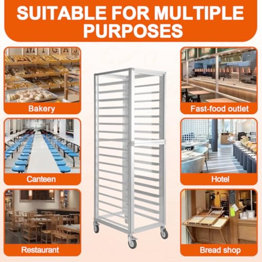 Commercial bakery rack for bun - Kitchen Baking Rack avaliação e preço