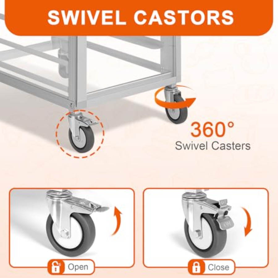Commercial bakery rack for bun - Kitchen Baking Rack avaliação e preço