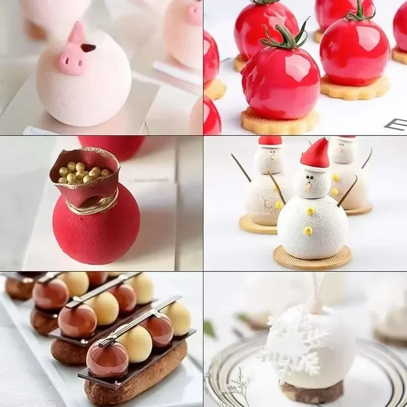 3D Sphere Silicone Mold For Mo - Kitchen Appliances For Baking avaliação e preço