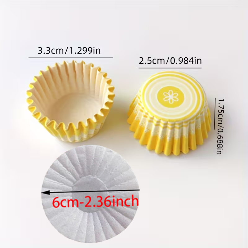 200Pcs/500Pcs/1000Pcs Random M - Kitchen Paper For Baking avaliação e preço